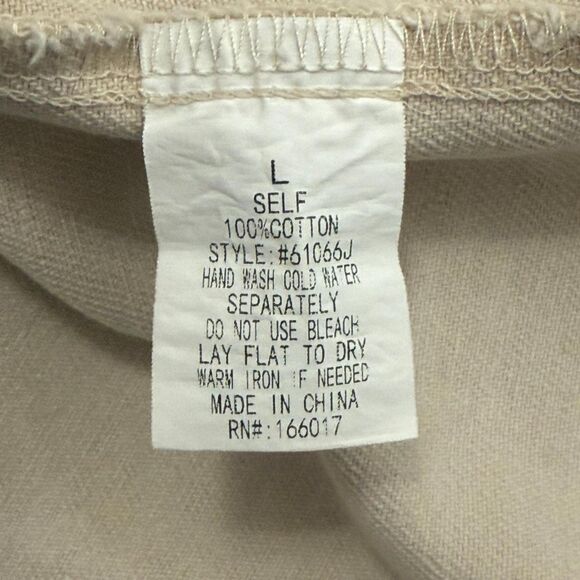 BLUE B Snap Front Studded Fray Edge Jacket! NWT! Size Large - Picture 7 of 8